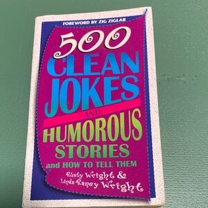 500 Clean Jokes and Humorous Stories Book